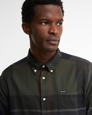 Camicia Dunoon a maniche lunghe dalla vestibilità leggermente aderente