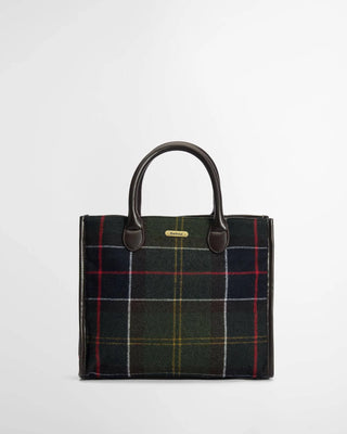 Borsa tote Barrhill in tartan
