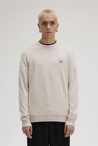 Maglione girocollo classico Fred Perry uomo