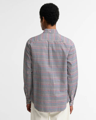 Camicia a maniche lunghe in tartan a quadretti dalla vestibilità leggermente aderente Rickwood