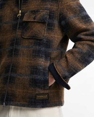 Overshirt Oswald in misto lana