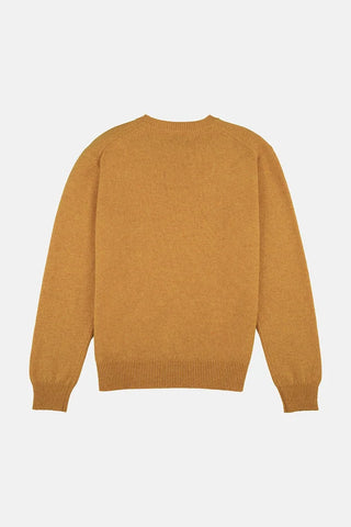 Maglione girocollo in shetland