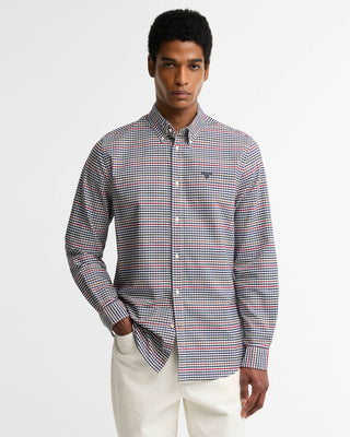 Camicia a maniche lunghe in tartan a quadretti dalla vestibilità leggermente aderente Rickwood