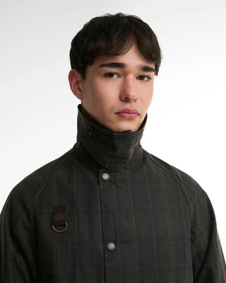Giacca cerata Spey in tartan