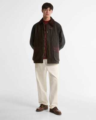 Giacca cerata Patchwork Bedale oversize