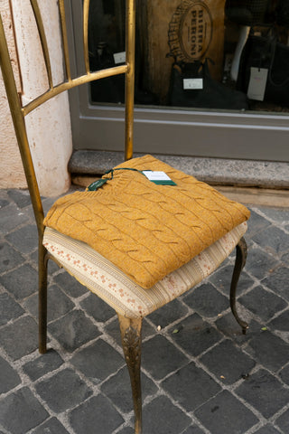 Girocollo shetland a trecce