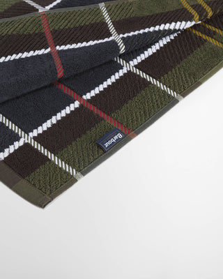 Asciugamano da mare in tartan
