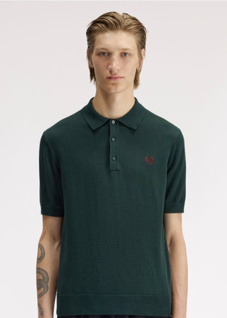 Polo in maglia di cotone