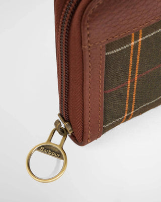 Mini portafoglio Daphne in tartan