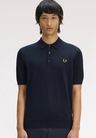 Polo in maglia di cotone