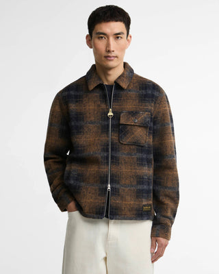 Overshirt Oswald in misto lana