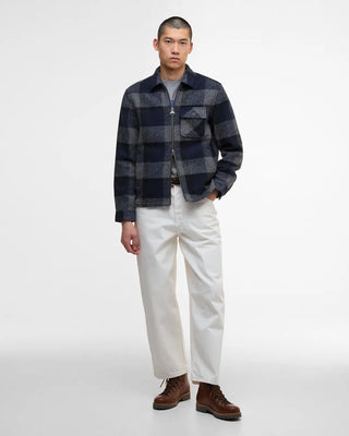 Overshirt in pile e tartan Hailwood