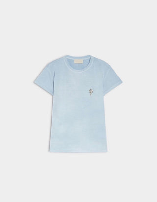 T-SHIRT CON STRASS
Azzurro