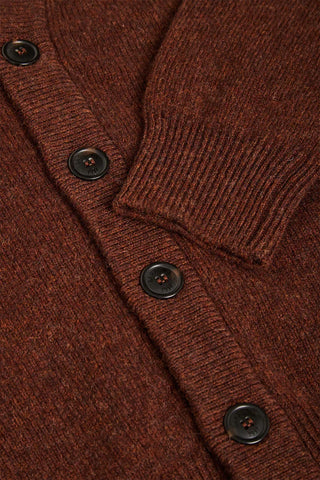 Cardigan in lana shetland