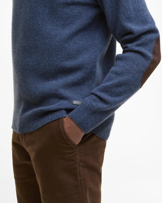 Felpa con toppa sul gomito Essential