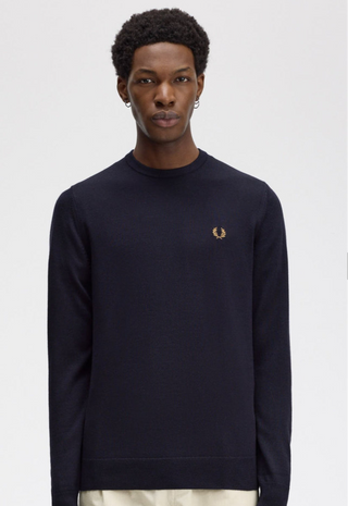 Maglione girocollo classico Fred Perry uomo