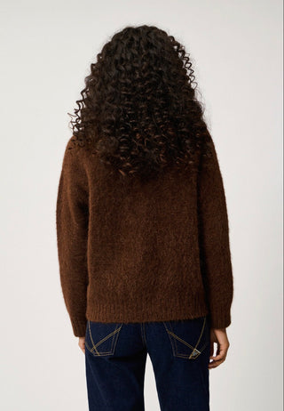 MAGLIA GIROCOLLO IN ALPACA