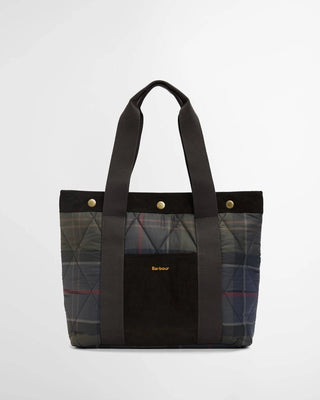 Borsa tote Healy in tartan
