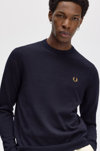 Maglione girocollo classico Fred Perry uomo