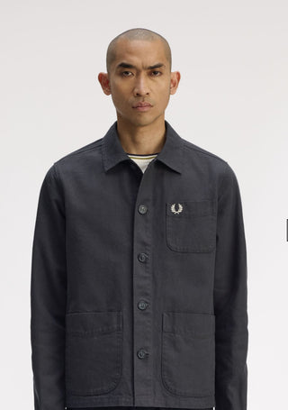 Overshirt in tela