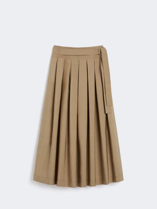 GONNA A PIEGHE IN COTONE - DESERTO