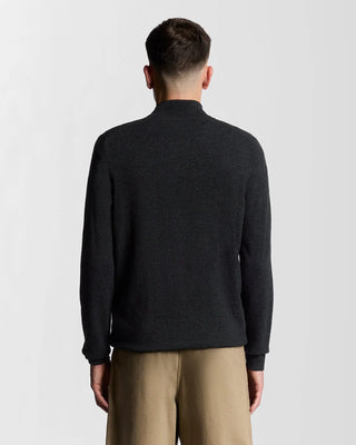 Lambswool Blend 1/4 Zip Jumper.