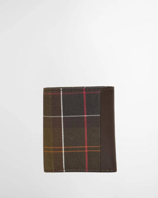 Portafoglio in pelle tartan Benslie