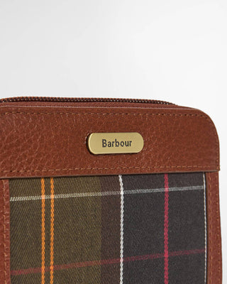 Mini portafoglio Daphne in tartan