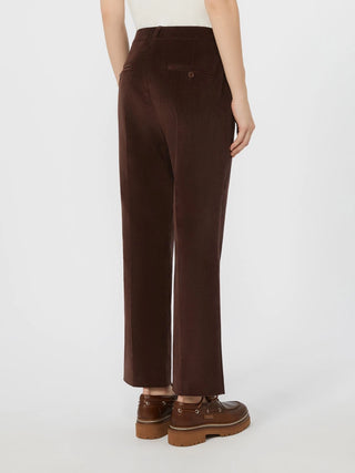 PANTALONE IN VELLUTO A COSTE - VINACCIA