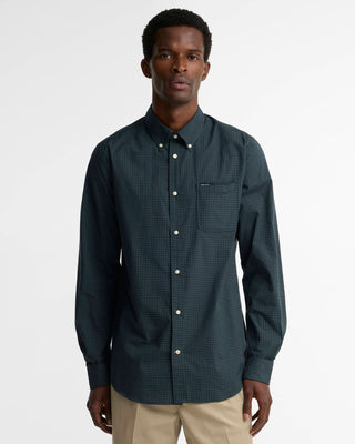 Camicia Harbourwall a maniche lunghe leggermente aderente