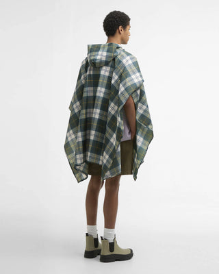 Poncho impermeabile Tartan
