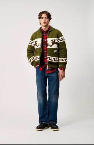 GIACCA COWICHAN IN JACQUARD