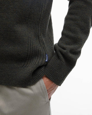 Maglia con mezza zip Holden