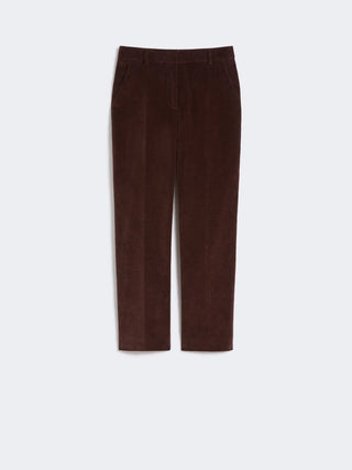 PANTALONE IN VELLUTO A COSTE - VINACCIA