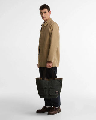 Borsa tote Field Carry-All in tessuto cerato