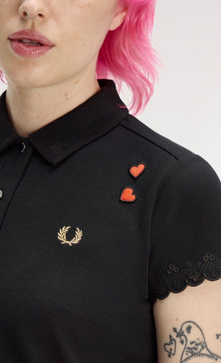 Polo con ricamo Amy