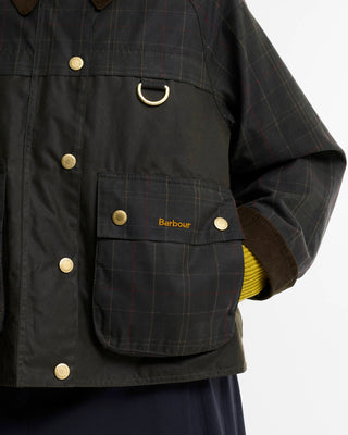 Giacca cerata Spey in tartan Reimagined Icons