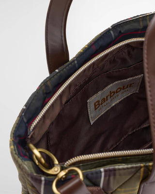 Mini-borsa tote trapuntata