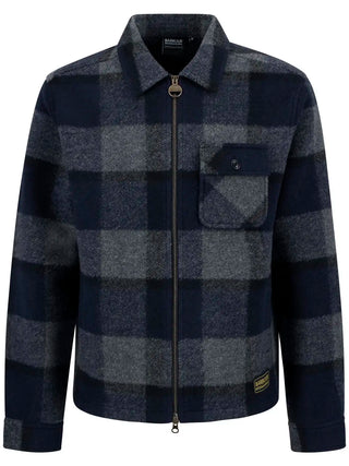 Overshirt in pile e tartan Hailwood
