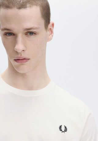 T-Shirt Ringer Classic Fred Perry da Uomo