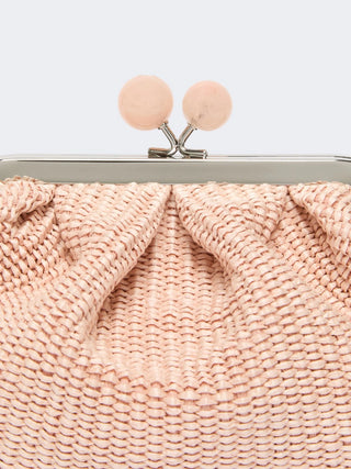 PASTICCINO BAG SMALL EFFETTO RAFIA