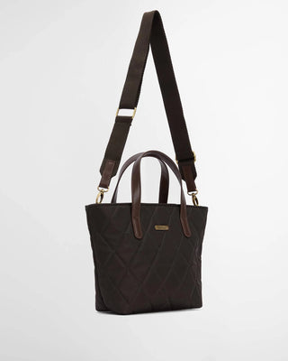 Mini-borsa tote trapuntata