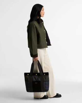 Borsa tote Healy in tartan