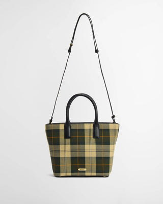 Borsa tote in tartan Birch