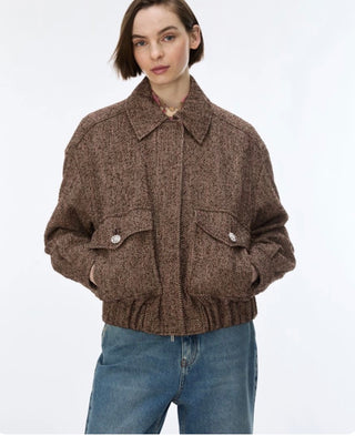 GIACCA IN TWEED
Marrone