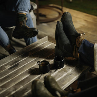 1912
ORIGINALS
CHELSEA BOOTS - NAVY WAXED