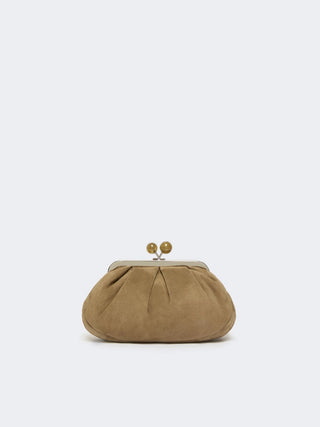 PASTICCINO BAG SMALL IN SUEDE - verde kaki