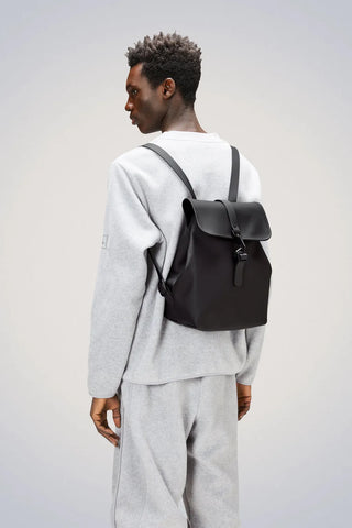 Zaino Bucket Backpack Rains Nero