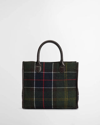 Borsa tote Barrhill in tartan