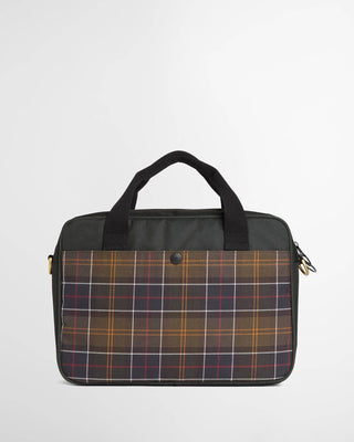 Borsa porta-laptop Field in tessuto cerato